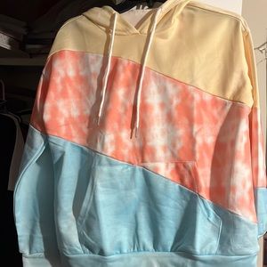 Colorful hoodie